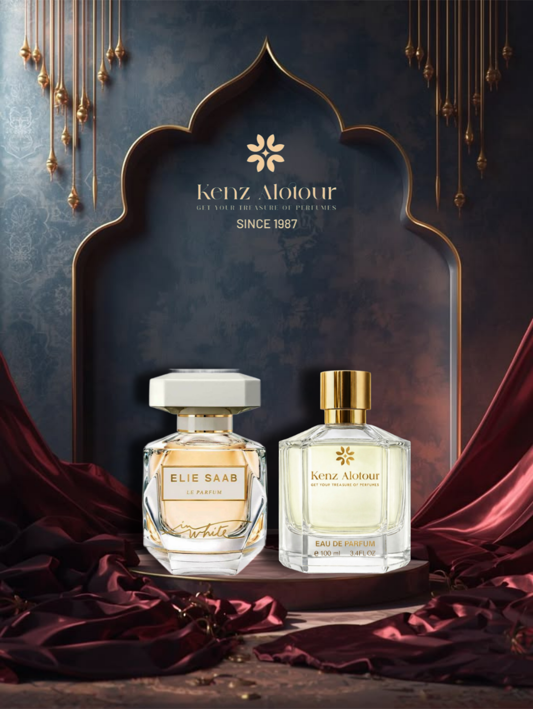 Le Parfum in White Elie Saab